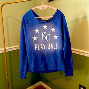 Victoria’s Secret PINK KC Royals sweatshirt size small